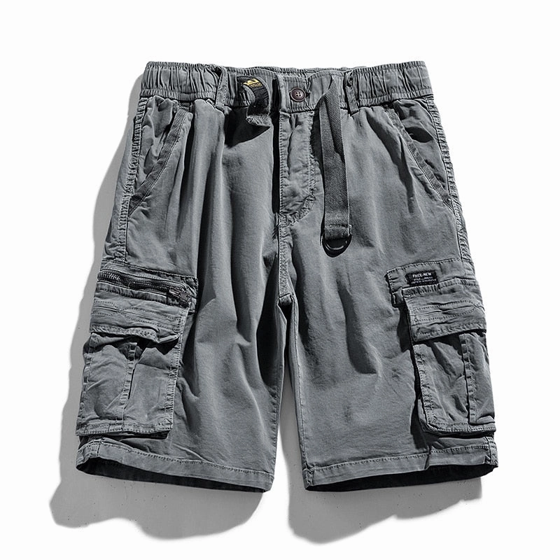 West Louis? Tactical Multi-Pocket Fashion Jogger Shorts