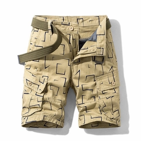 West Louis? Unique Pattern Cargo Shorts