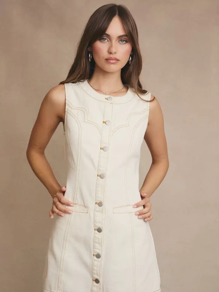 Western Stitch Dress UniversalFit ReinforcedShoulderConstruction