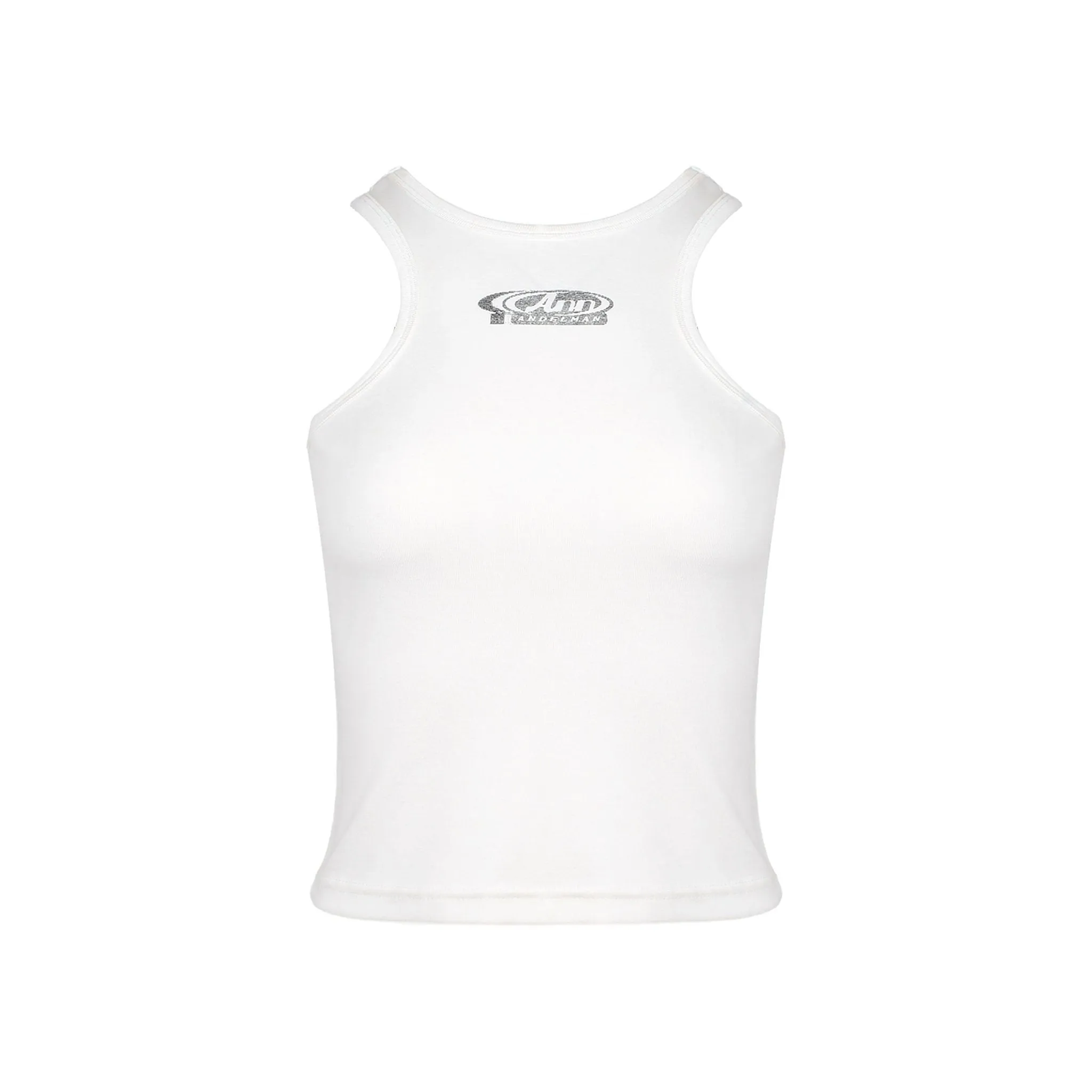 White Irregular Tank Top