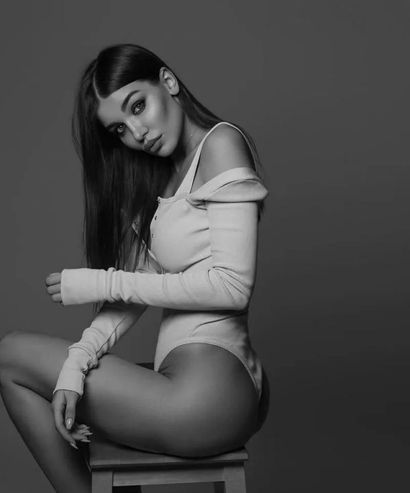 white long sleeve off shoulder square neck bodysuit