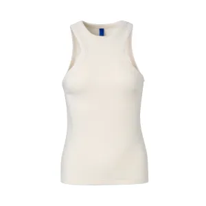 White Tight Knitted Tank Top