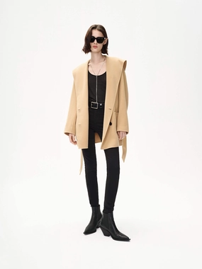 Wide Collar Wool Coat Wide Collar Wool Coat