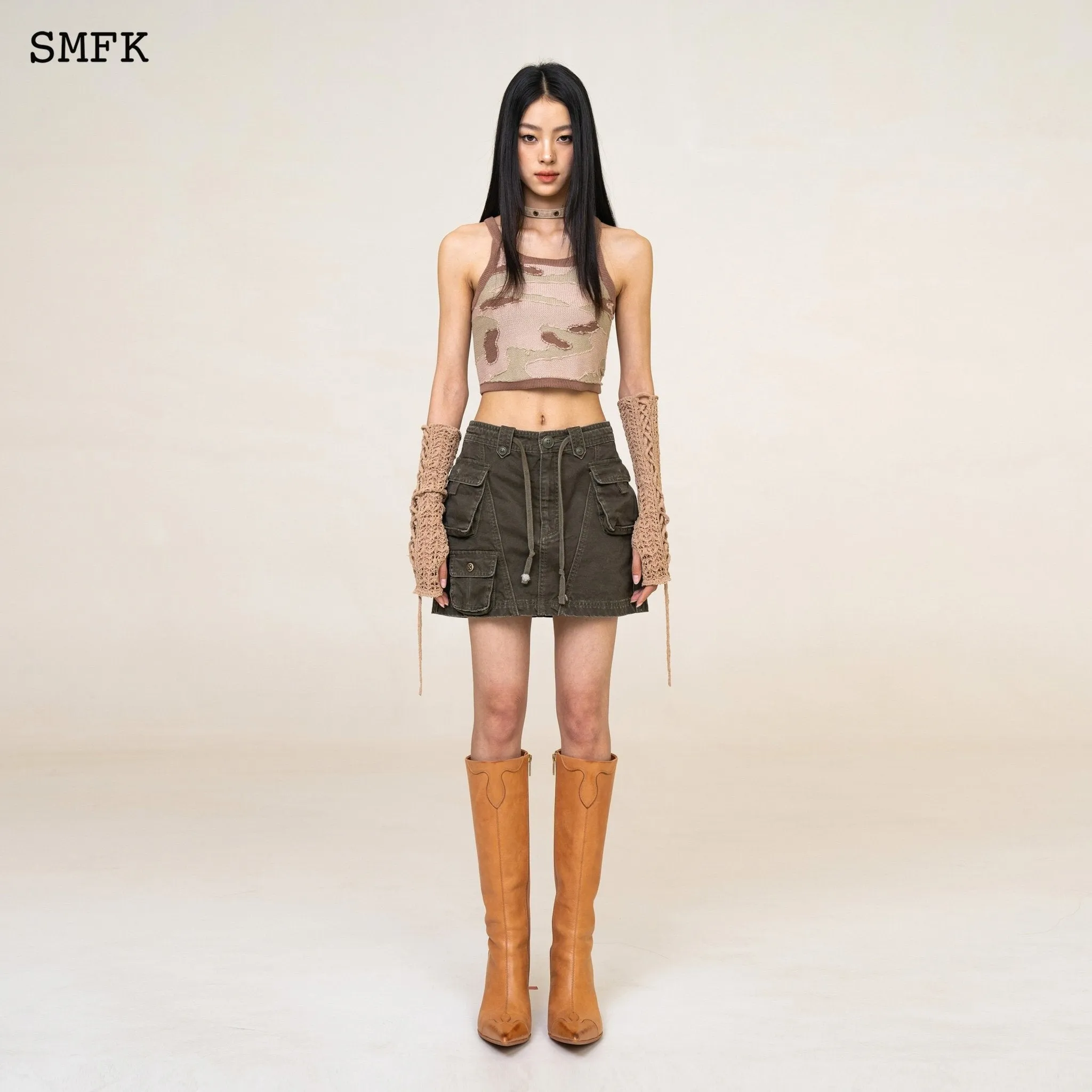 WildWorld Camouflage Weaved Tactic Vest