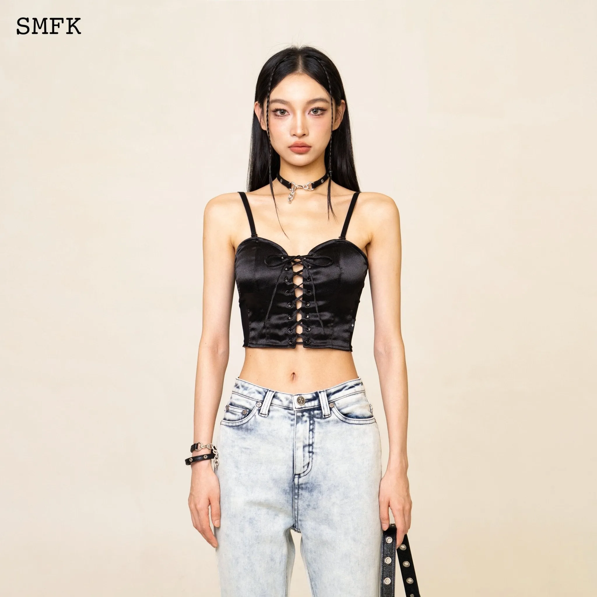 WildWorld Classical Dancer Corset Tube Top