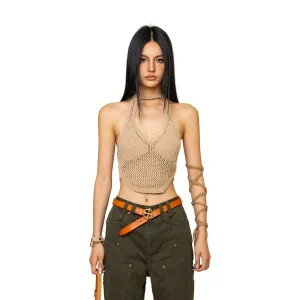 WildWorld Desert Viper Weaved Suspender Top