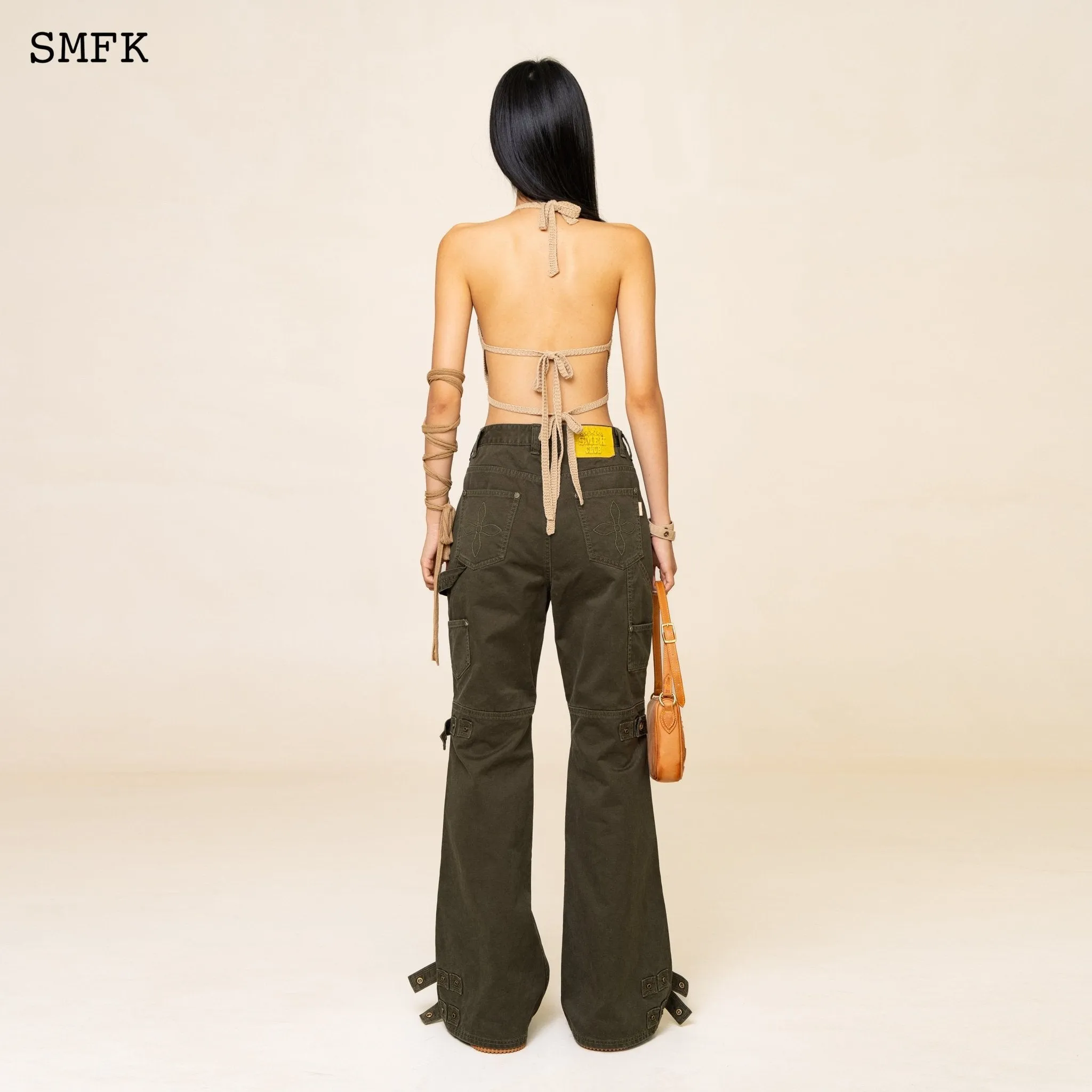 WildWorld Desert Viper Weaved Suspender Top
