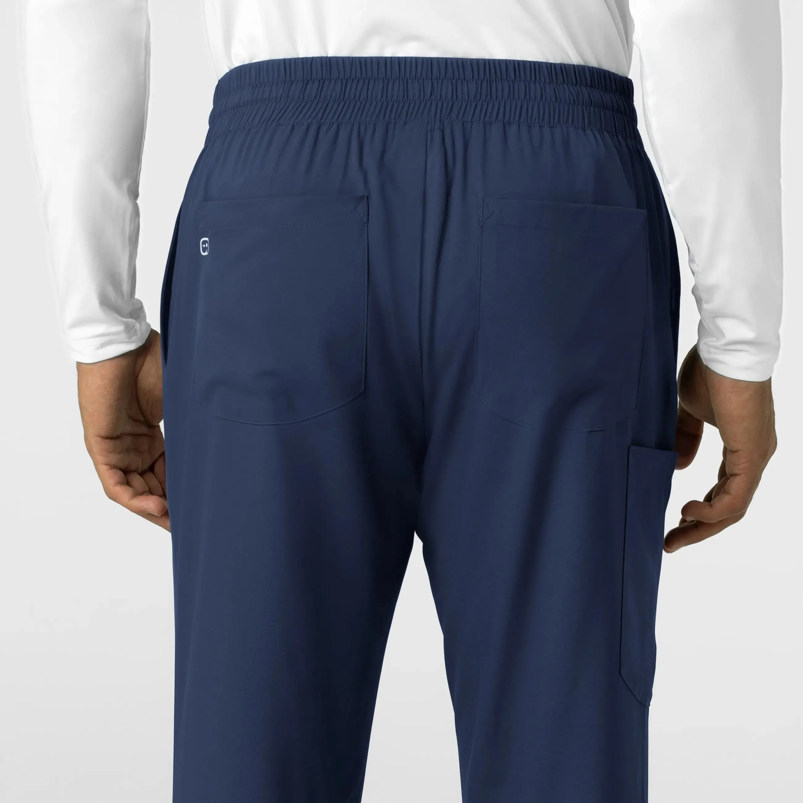 Wink Men's Straight Leg Scrub Pant - Navy