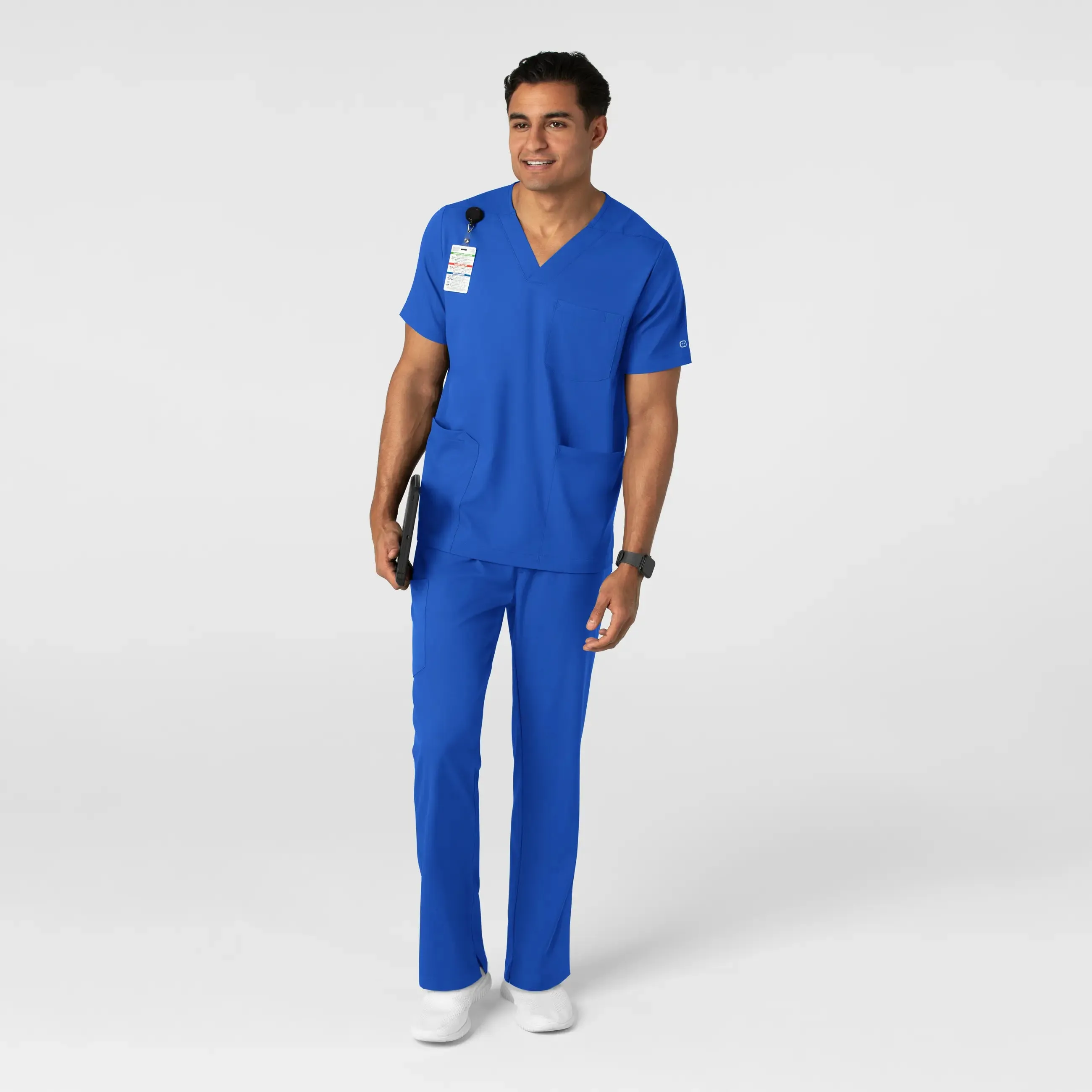 Wink Men's Straight Leg Scrub Pant - Royal Blue