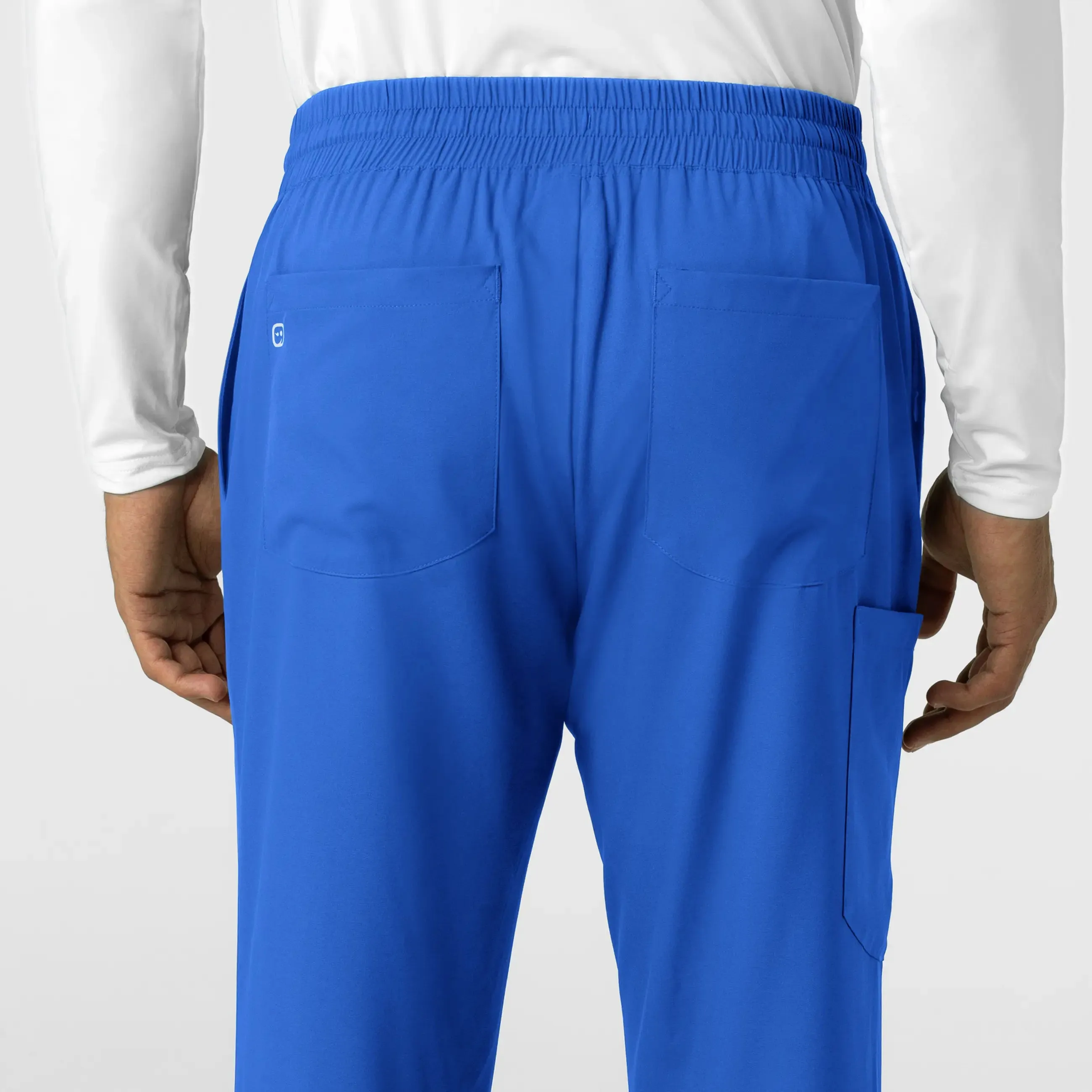 Wink Men's Straight Leg Scrub Pant - Royal Blue