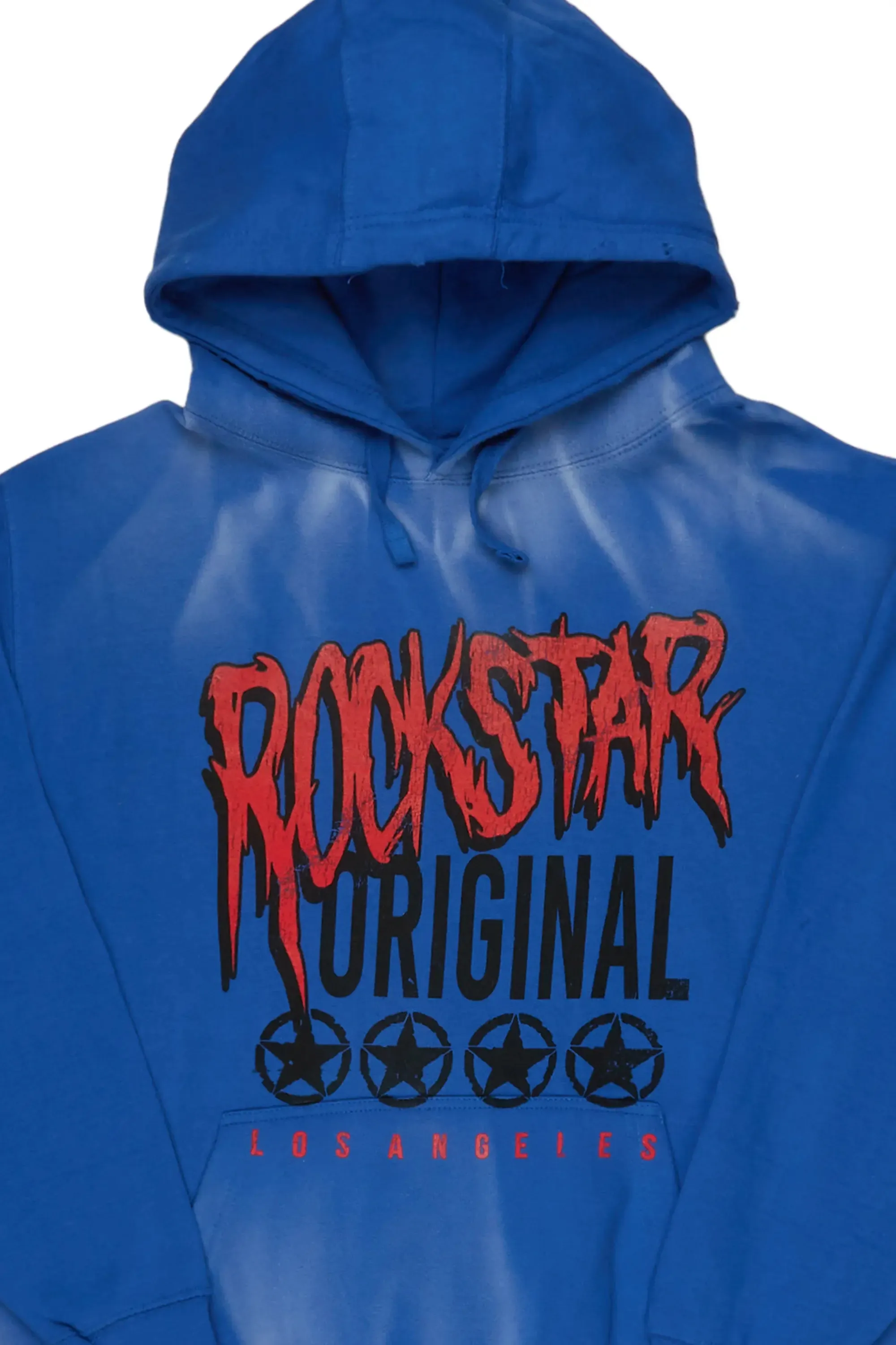 Wizzurd Royal Blue Graphic Hoodie
