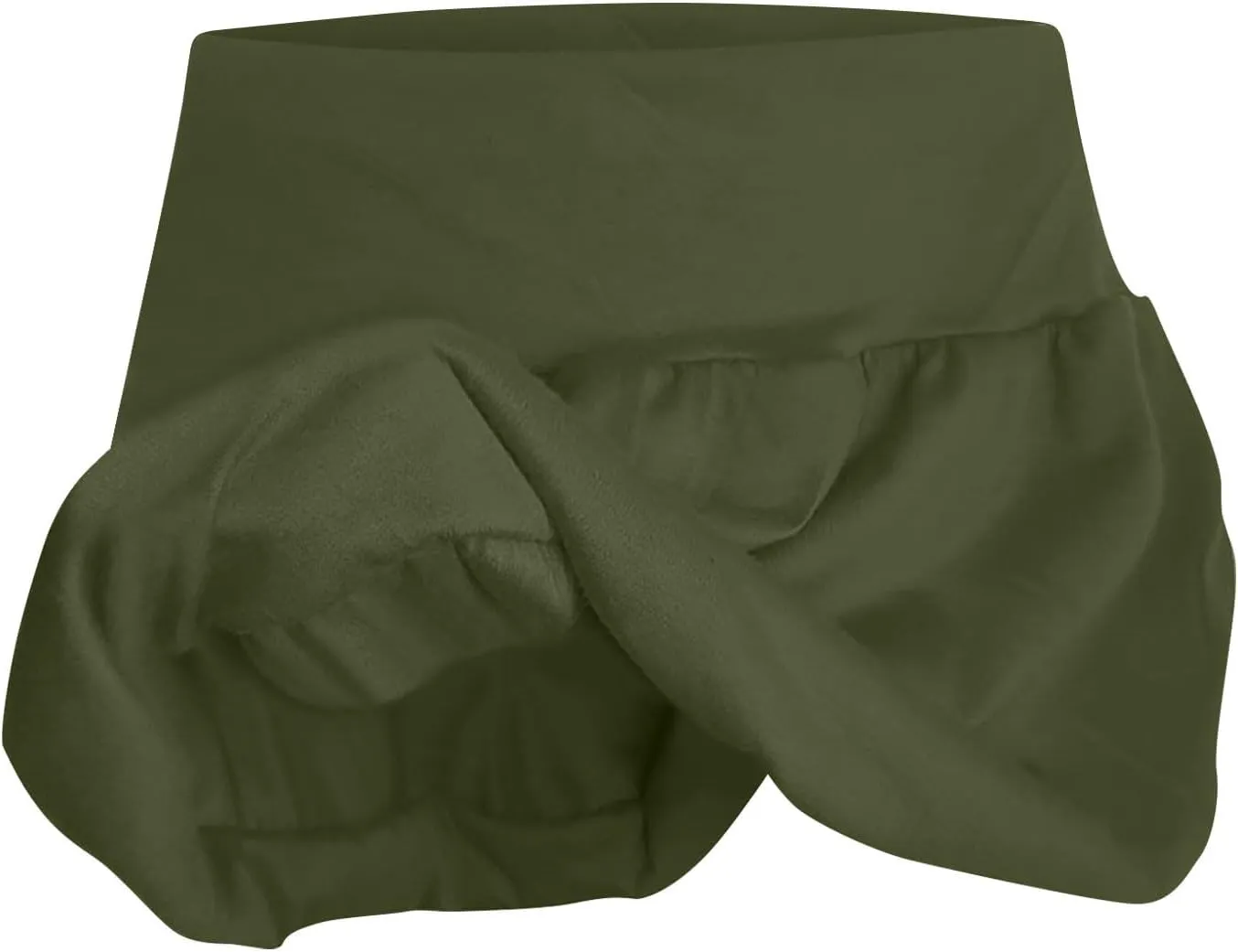 Women Pleated Bubble Skirts Solid Y2K Mini Skirt High Waist Puffy Short-Skirts for Going Out Sexy Half Dress