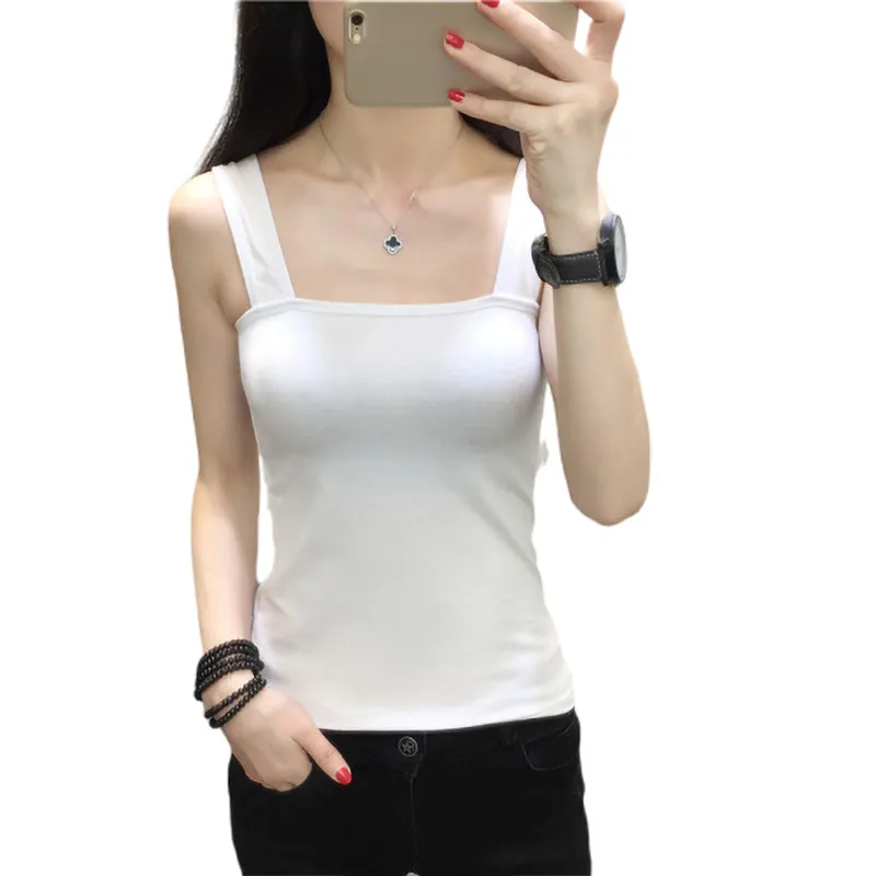 Women Summer Outdoor Tank Top Sleeveless Tops Strap Tank Top