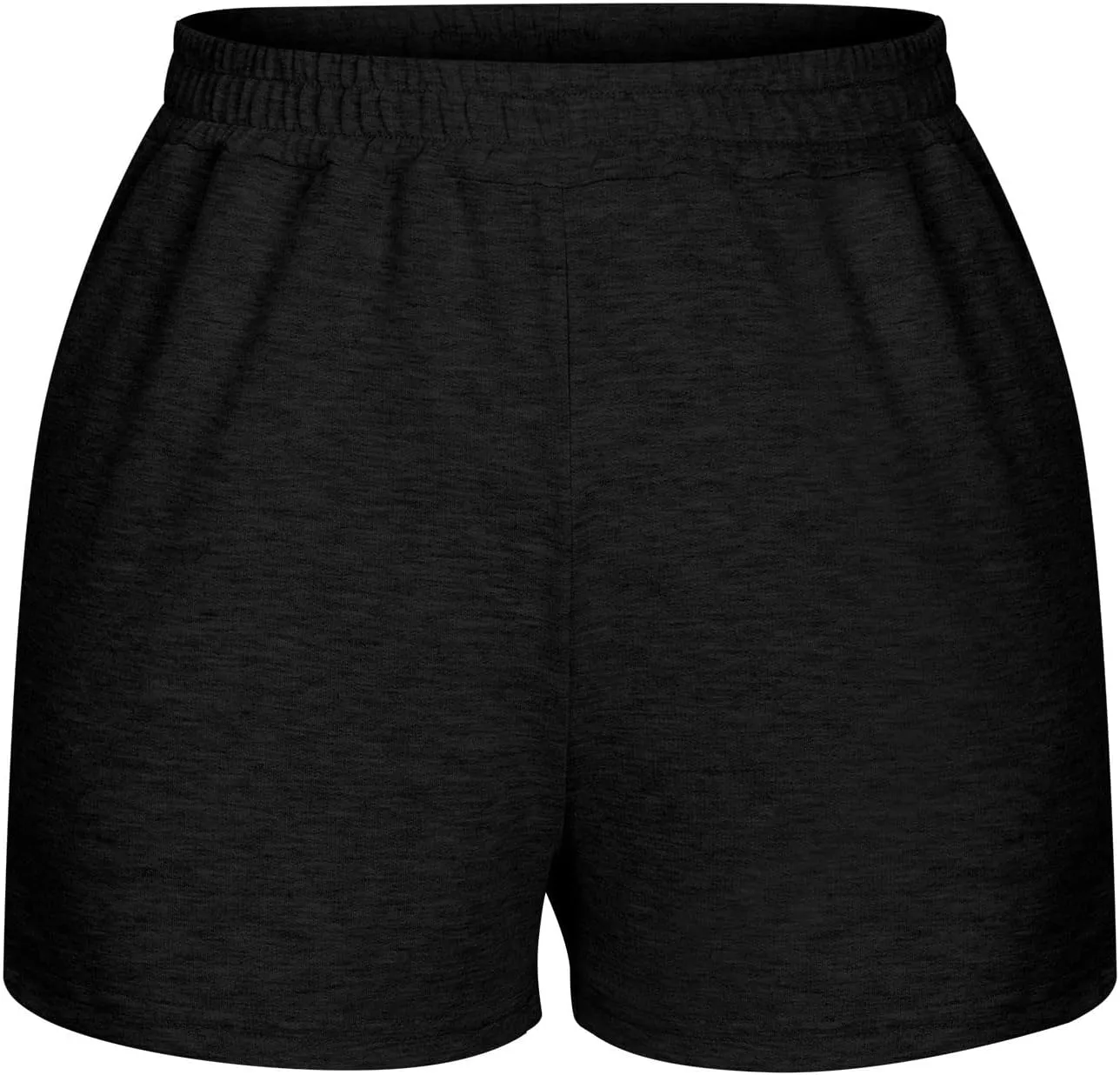 Women's Athletic Fit Terry Shorts Loose Comfy Yoga Jogger Sweat Cotton Shorts Pant High Waist Running Lounge Shorts