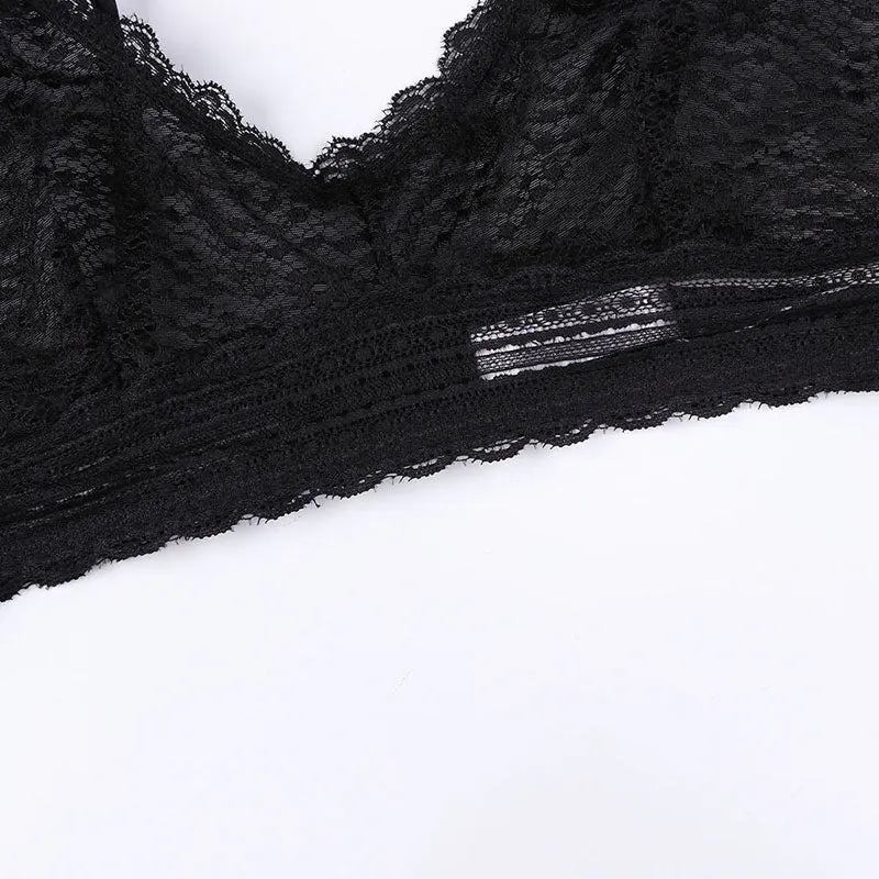 Women's Back Closure Lace Lingerie