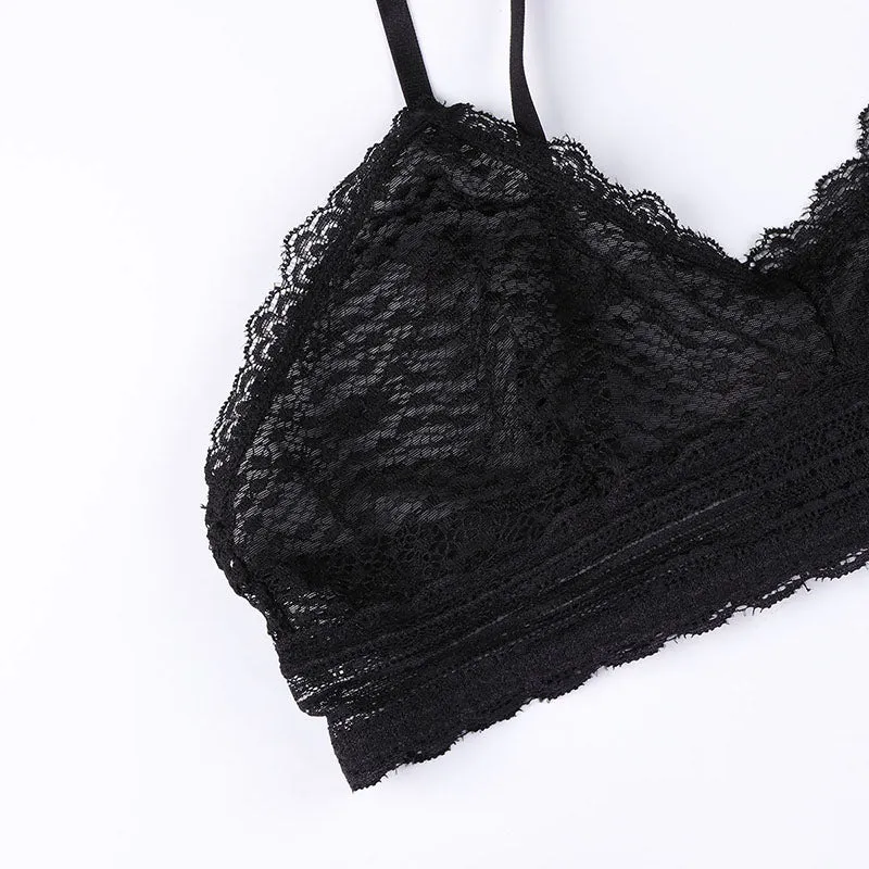 Women's Back Closure Lace Lingerie