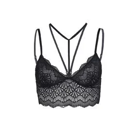 Women's Black Lace Push Up