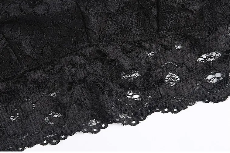 Women's Black Push Up Lace Bralette