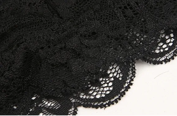 Women's Black Trim Soft Bralette