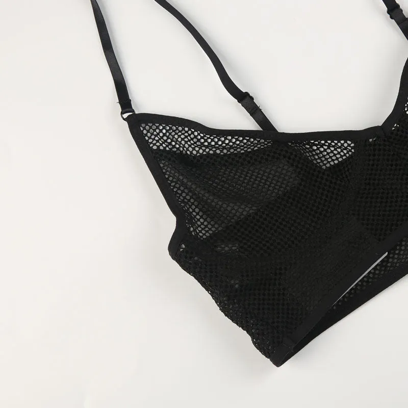 Women's Casual Mesh Push Up Bra