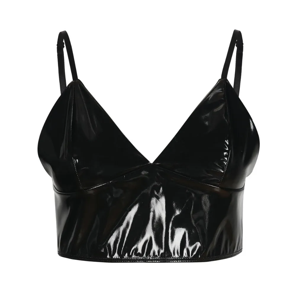 Women's Casual Push Up Zipper Bralette