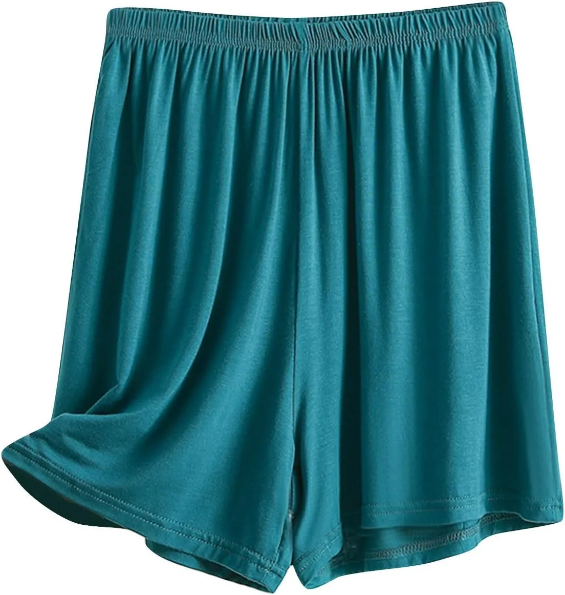 Women's Casual Summer Soft Modal Pajama Shorts Elastic Waist Pj Bottoms Loose Comfy Thin Boxer Sleepwear Lounge Shorts