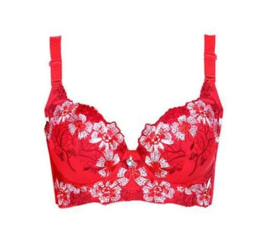 Women's Floral Lace Set With Push Up Bra | Ladies Lingerie