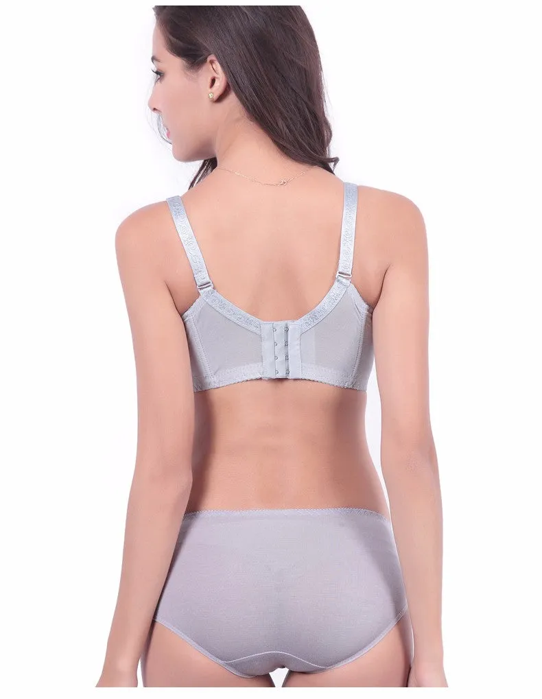 Women's Floral Lace Set With Push Up Bra | Ladies Lingerie