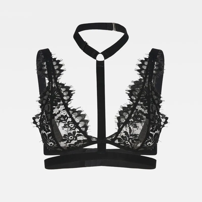 Women's Halter Cut Out Bralette