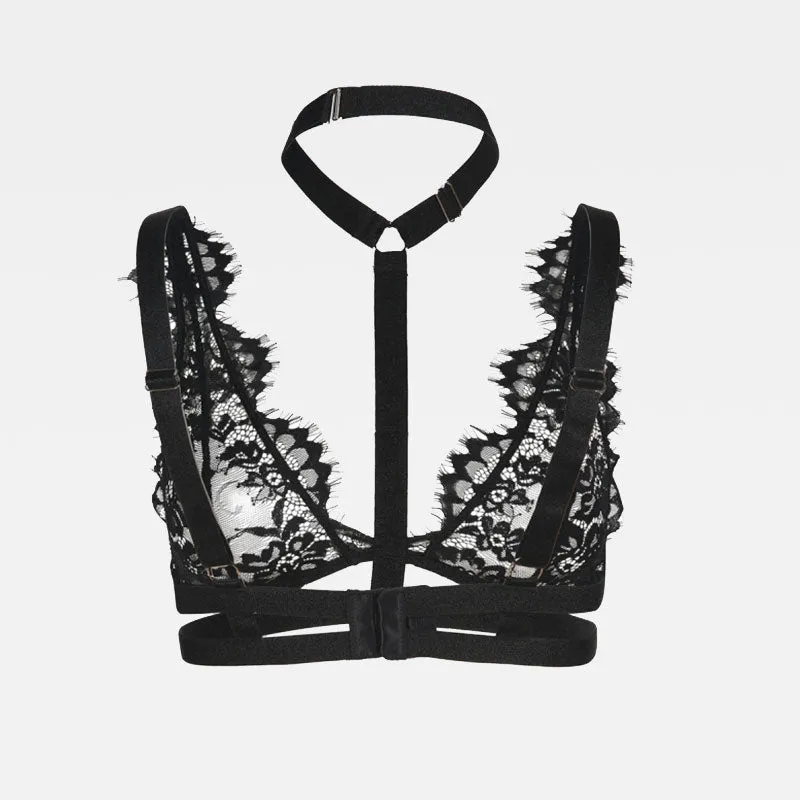 Women's Halter Cut Out Bralette