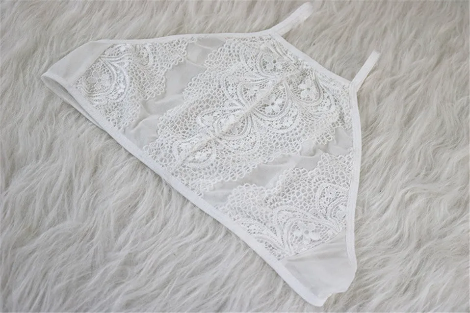 Women's Lace Lingerie Set | Bralette and Hight Waist Panties