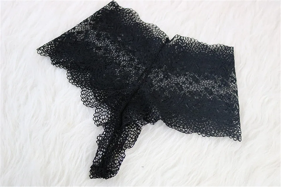 Women's Lace Lingerie Set | Bralette and Hight Waist Panties