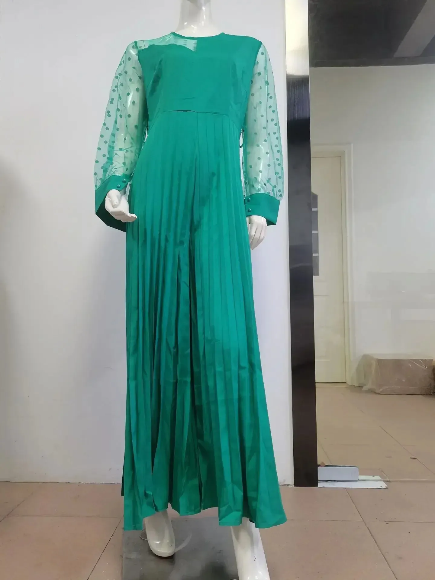 Women's Mesh Patchwork Fashion Designer Jumpsuits (Plus Size)