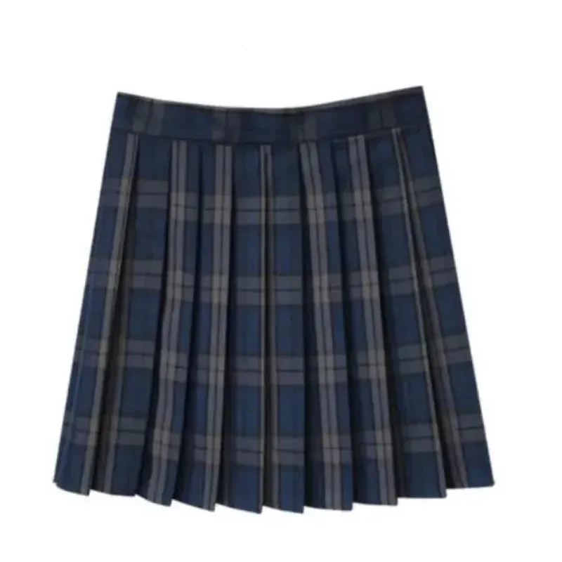 Women's Plaid Fashion Designer A-line Mini Short Skirts (Plus Size)