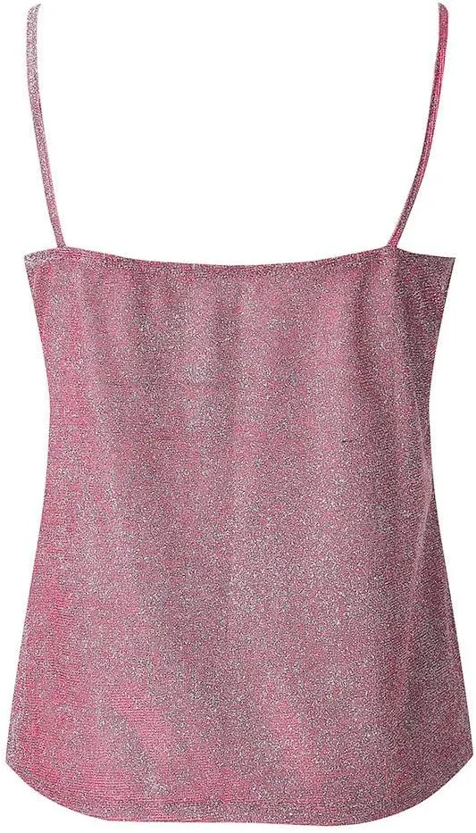 Womens Plus Size Camisole Tank Tops V Neck Sleeveless Baggy Summer 2024 Trendy Cami Blouses
