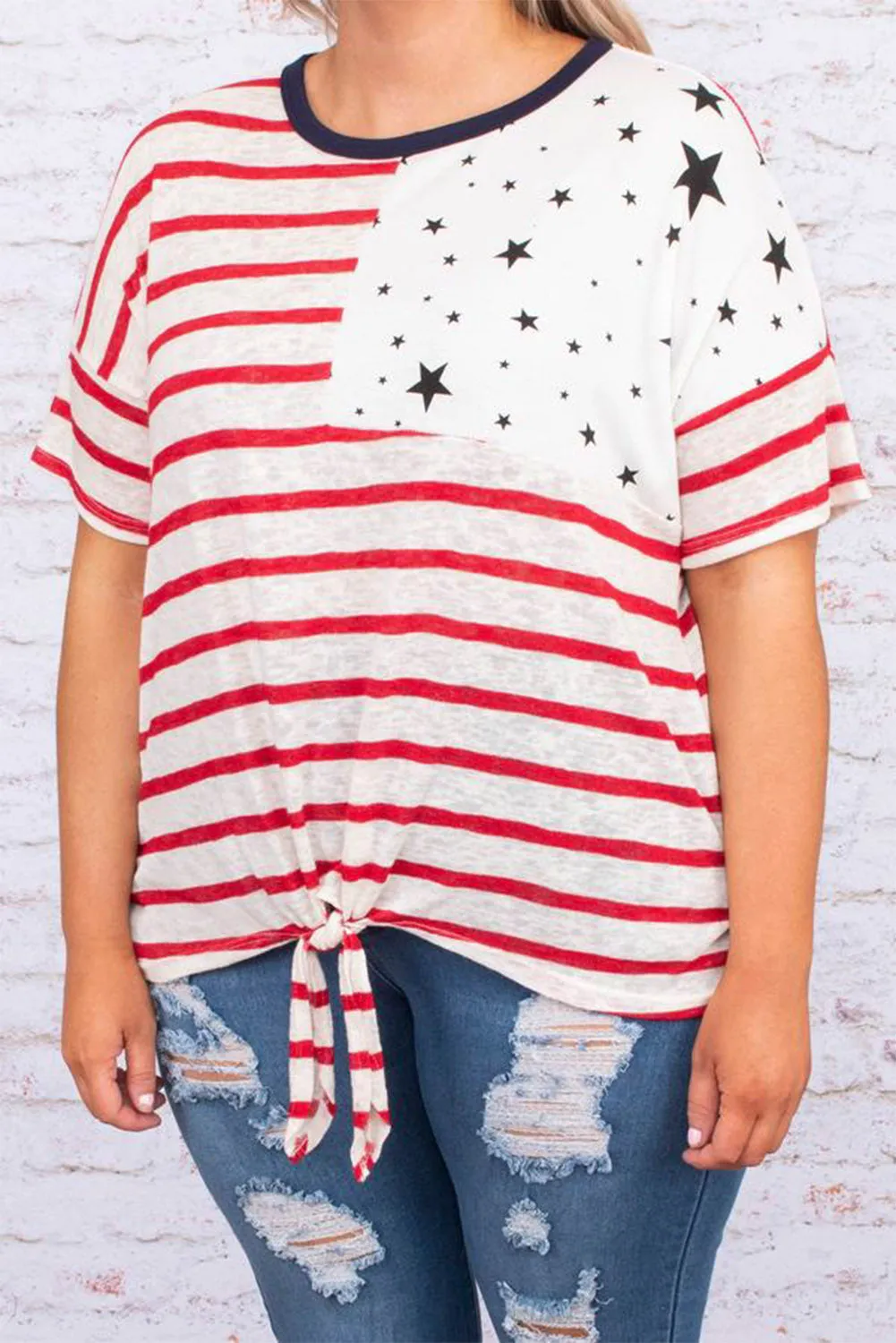Women's Plus Size Patriotic T Shirts