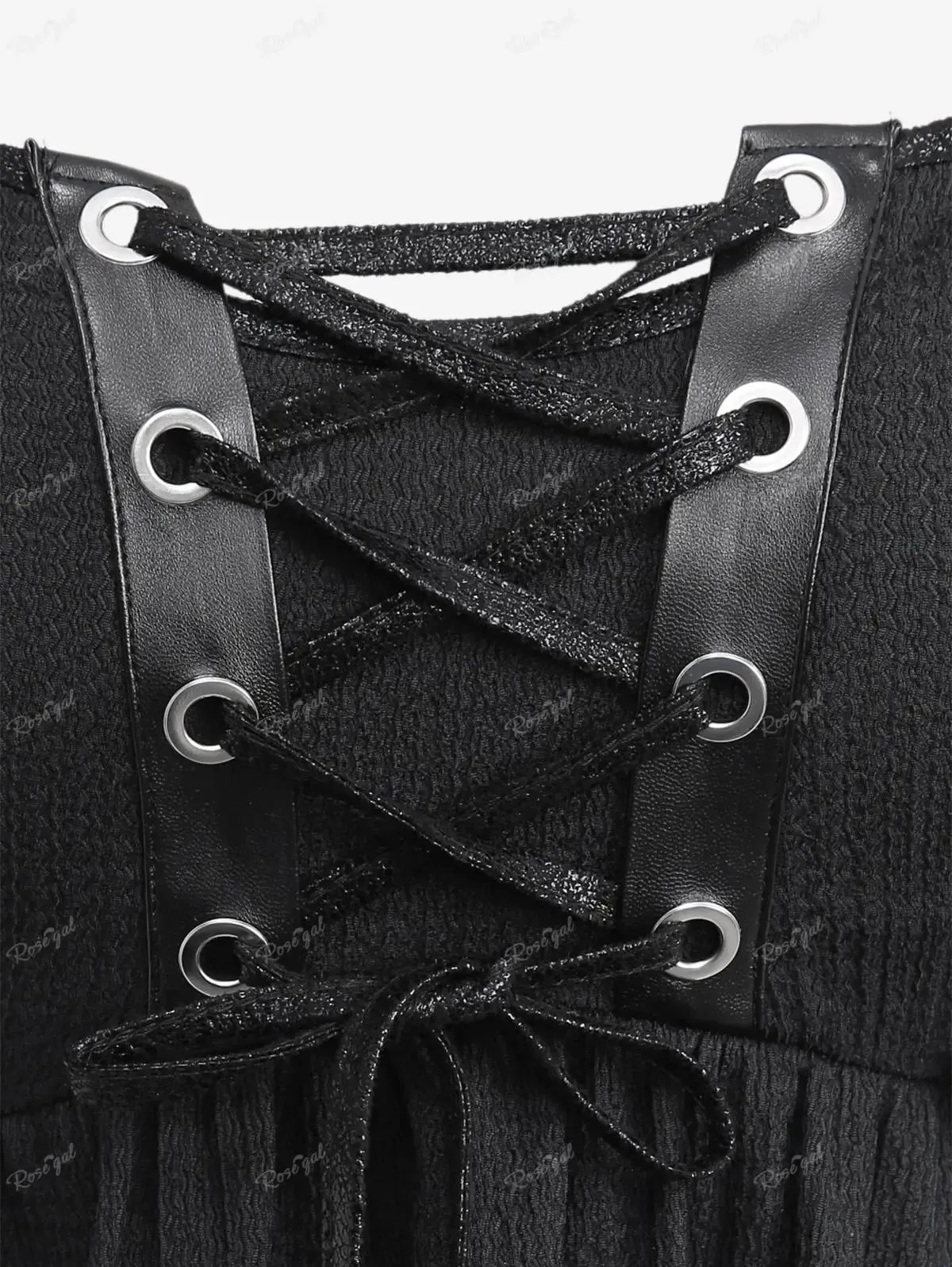 Women's PU Leather Patchwork Tops Fashion Designer 4XL Singlets (Plus Size)