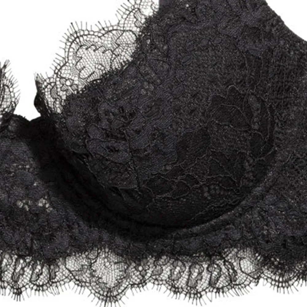Women's Push Up Lace Wire Support Bralette