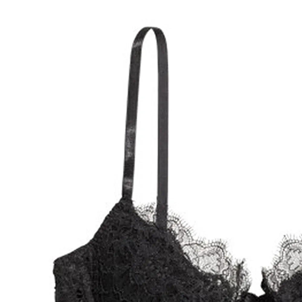 Women's Push Up Lace Wire Support Bralette