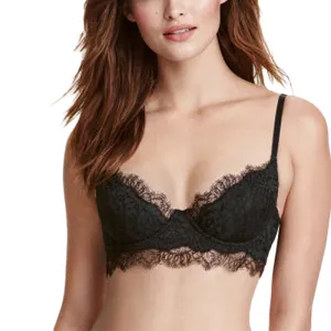 Women's Push Up Lace Wire Support Bralette