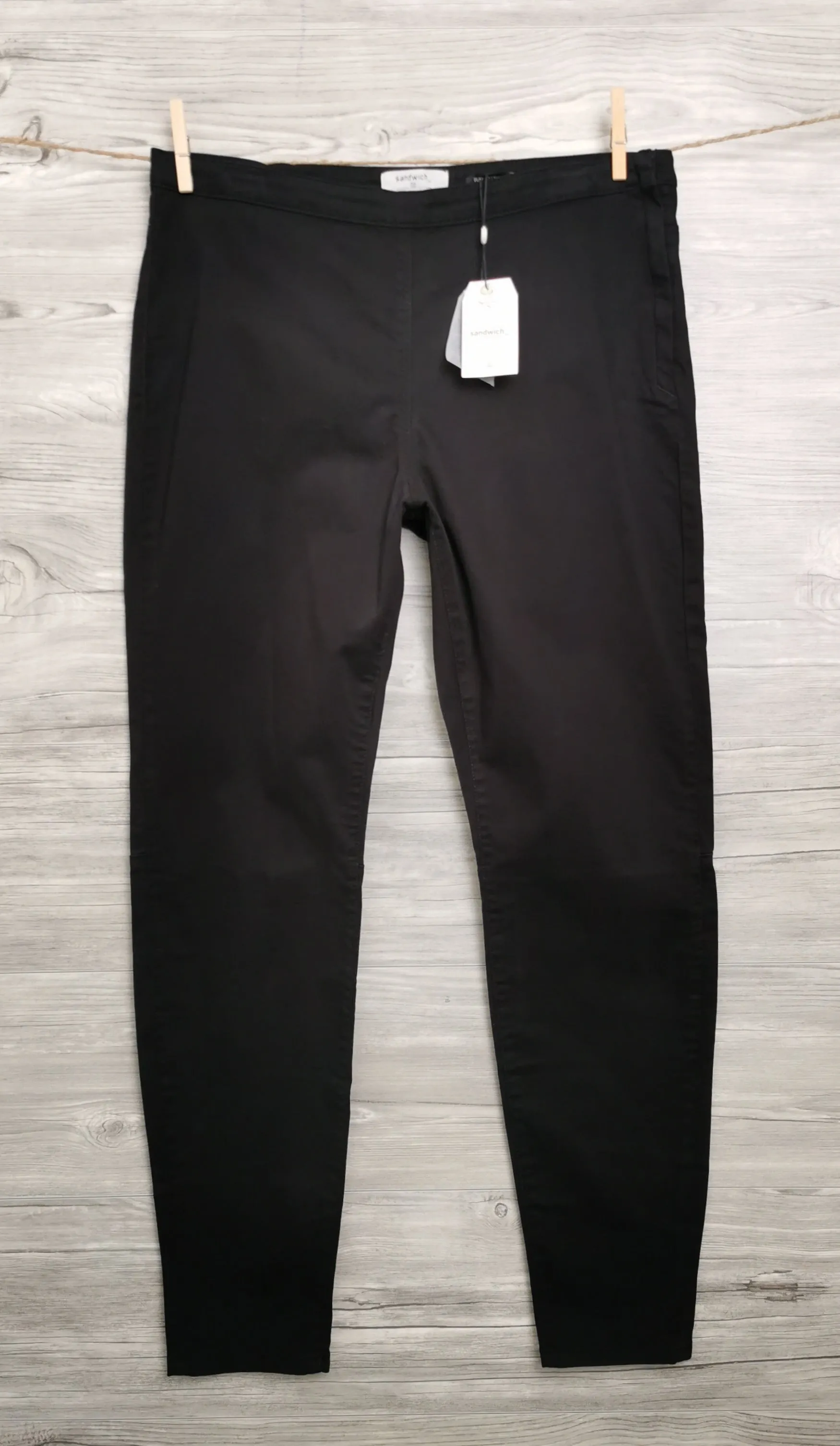 WOMENS SIZE 14 - SANDWICH, Slim fit Tregging Dress Pants, Black NWT B26