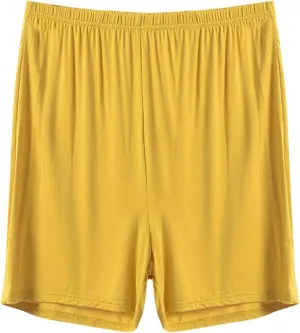 Women's Soft Modal Pajama Shorts Casual Elastic Waist Pj Bottoms Loose Comfy Summer Thin Boxer Sleepwear Lounge Shorts