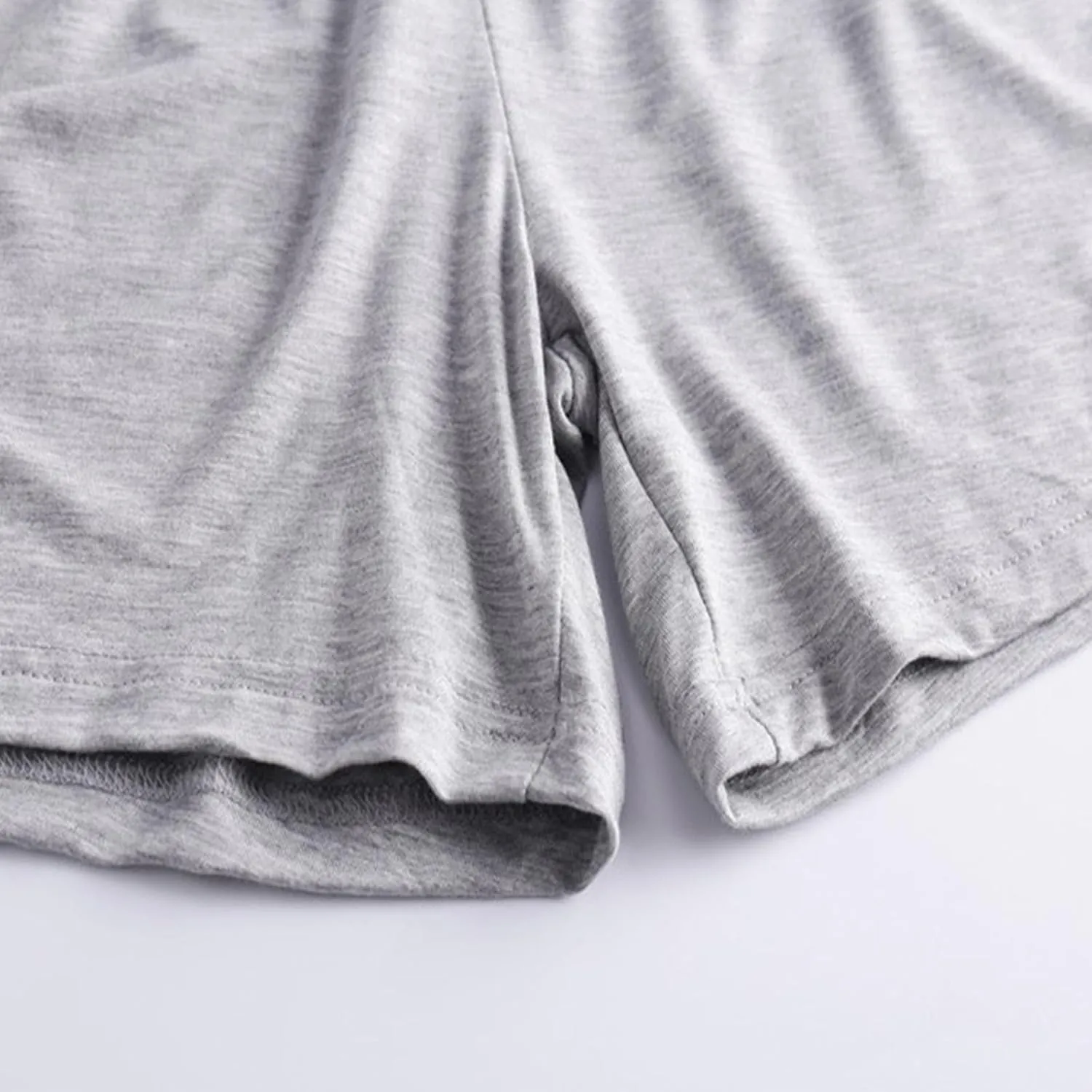 Women's Soft Modal Pajama Shorts Summer Thin Casual Elastic Waist Pj Bottoms Boxer Sleepwear Lounge Shorts