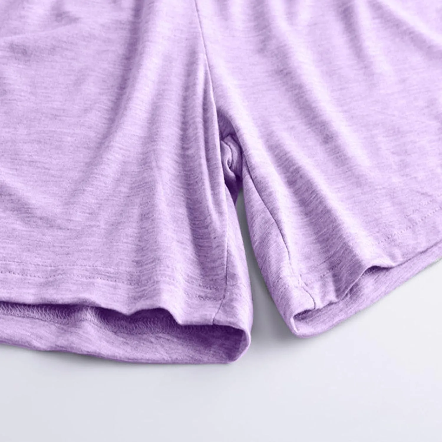 Women's Soft Modal Pajama Shorts Summer Thin Casual Elastic Waist Pj Bottoms Boxer Sleepwear Lounge Shorts