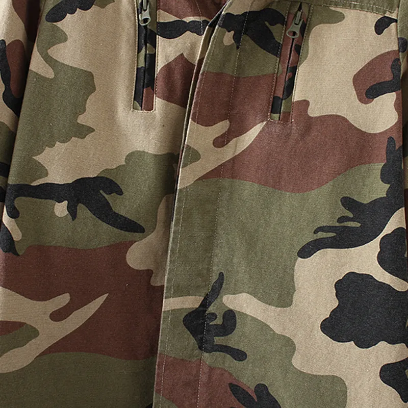 Women's Spring/Autumn Camouflage Loose Jacket