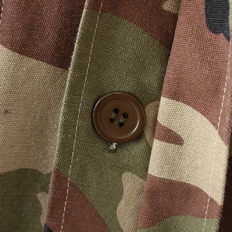 Women's Spring/Autumn Camouflage Loose Jacket