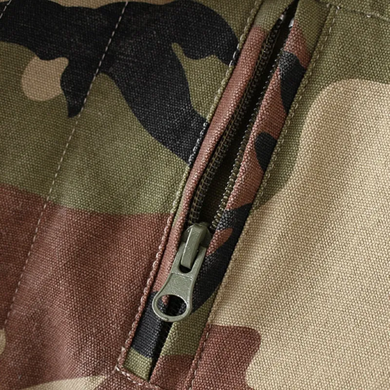 Women's Spring/Autumn Camouflage Loose Jacket