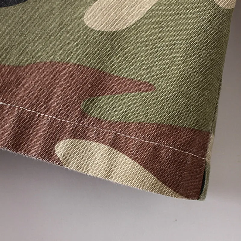 Women's Spring/Autumn Camouflage Loose Jacket
