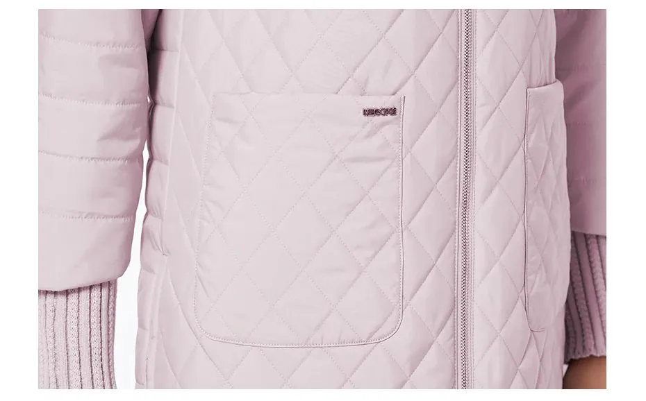 Women's Spring/Autumn Jacket With Standing Collar