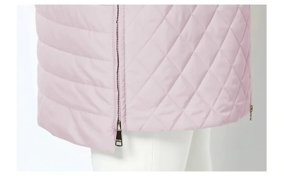 Women's Spring/Autumn Jacket With Standing Collar